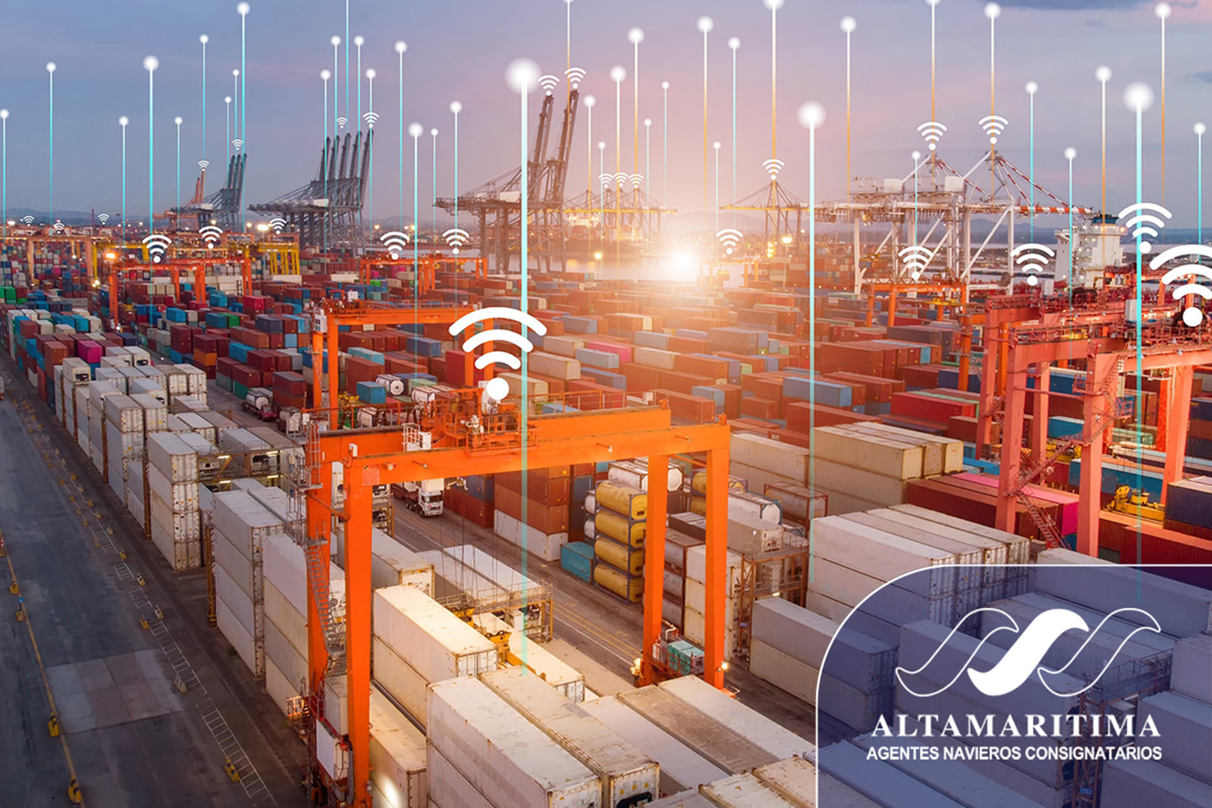 Tecnologías clave que transforman los Smart Ports (Infografía)